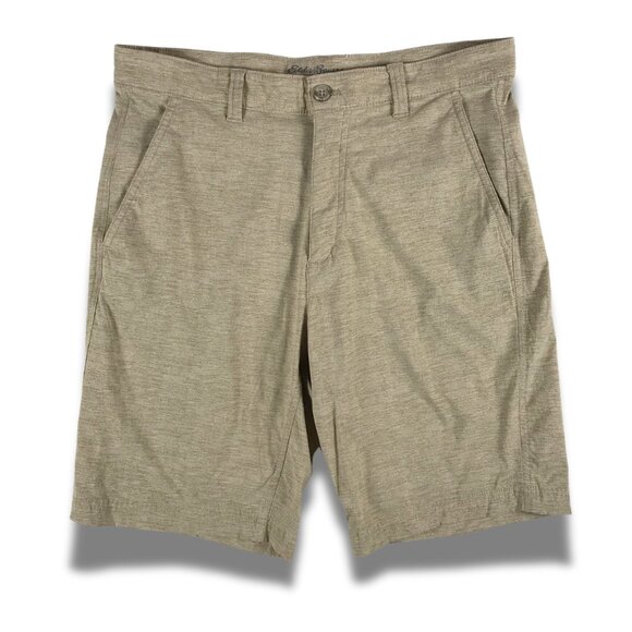 Men's Size 33 EDDIE BAUER 10 Inch TRAVEX Shorts Fishing Hiking Outdoor - Picture 1 of 7